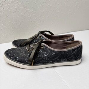 Keds Taylor Swift glitter sparkle lace gray sneakers midnight Eras 6